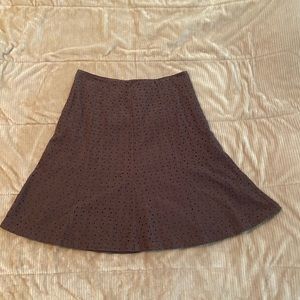 Liz & Co Eyelet Skirt sz 10
